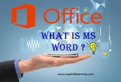EquickLearning – What is MS Word in Hindi and its Features ?(MS Word और इसकी विशेषताएं क्या है)