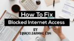 How to Fix Blocked internet access Problem In Hindi