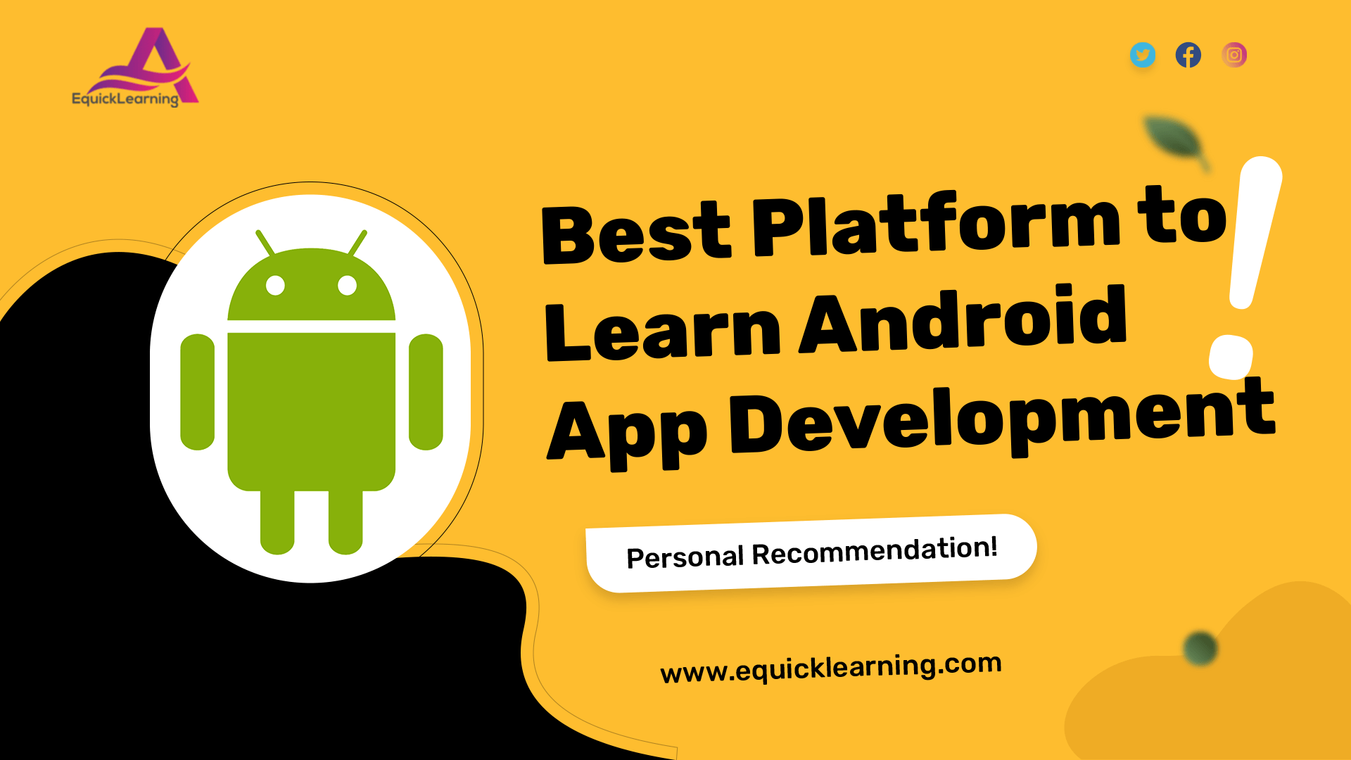 Best place to learn android app development