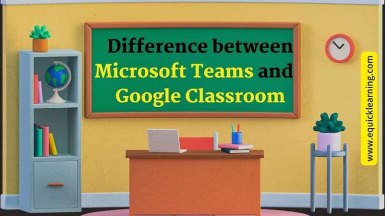 Microsoft Teams and Google Classroom